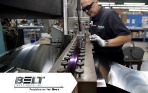 A high-tech production line featuring The PureSteel® Solution
